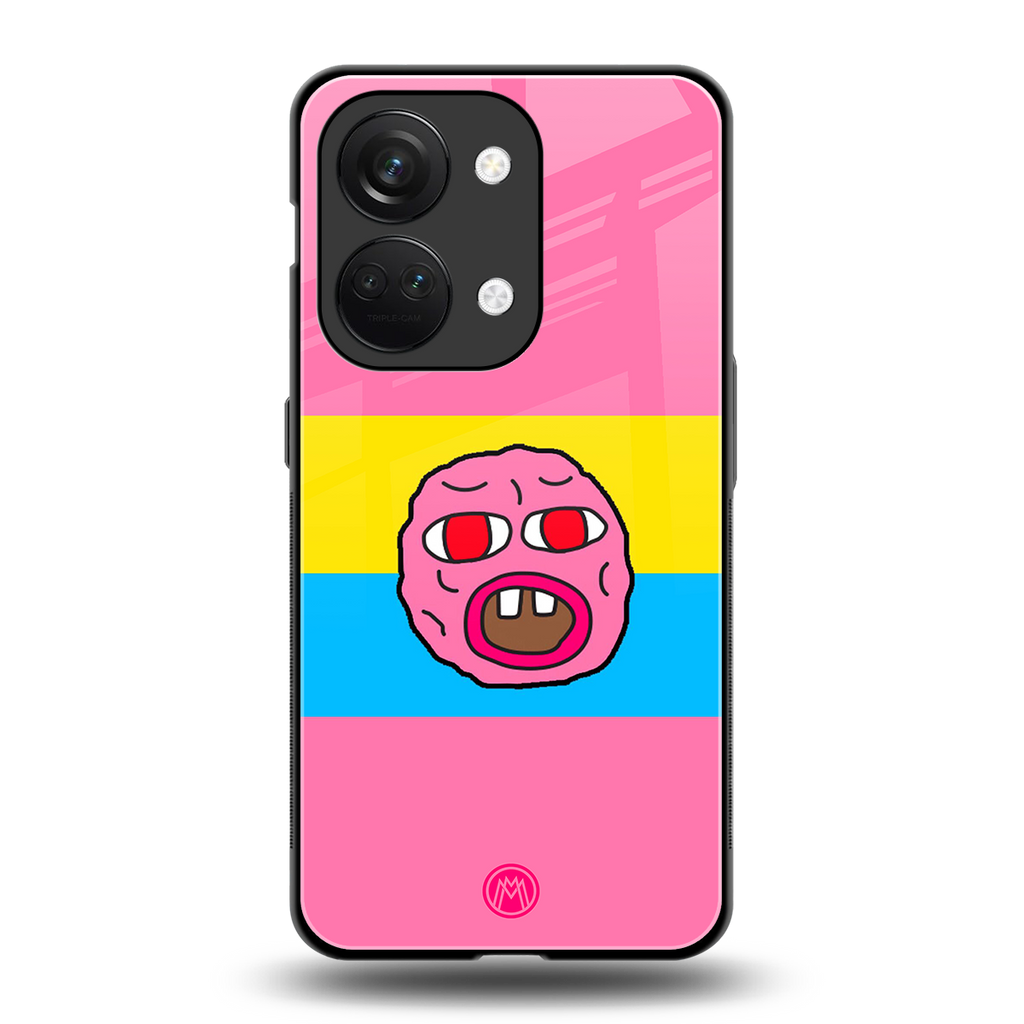 cherry bomb back phone cover | glass case for oneplus nord 3