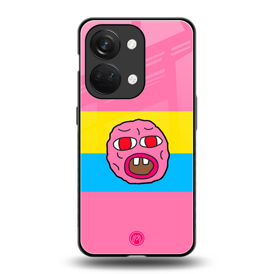 cherry bomb back phone cover | glass case for oneplus nord 3
