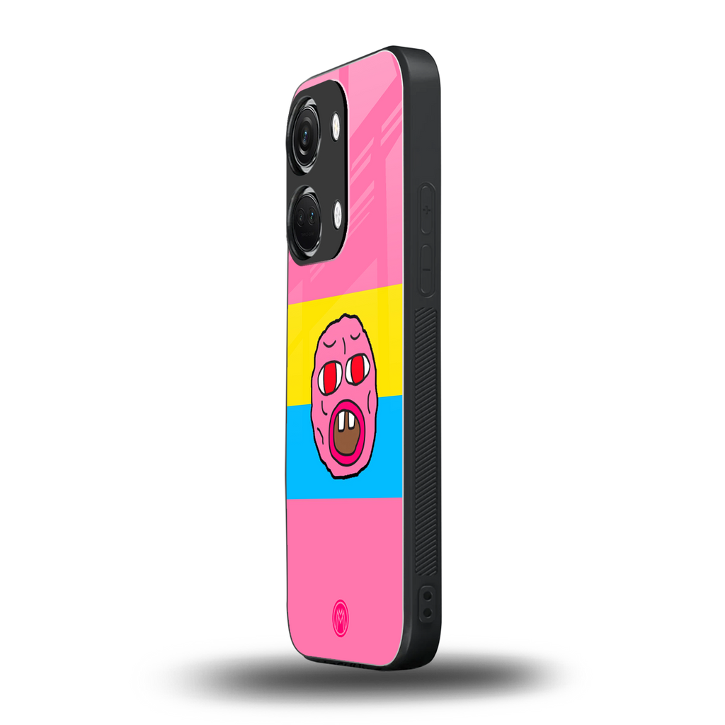 cherry bomb back phone cover | glass case for oneplus nord 3