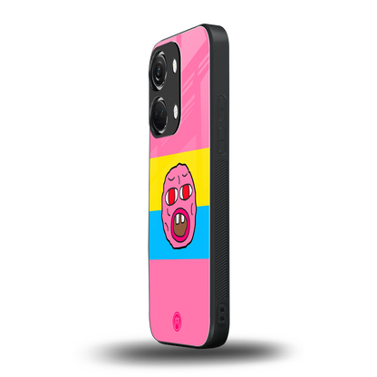 cherry bomb back phone cover | glass case for oneplus nord 3