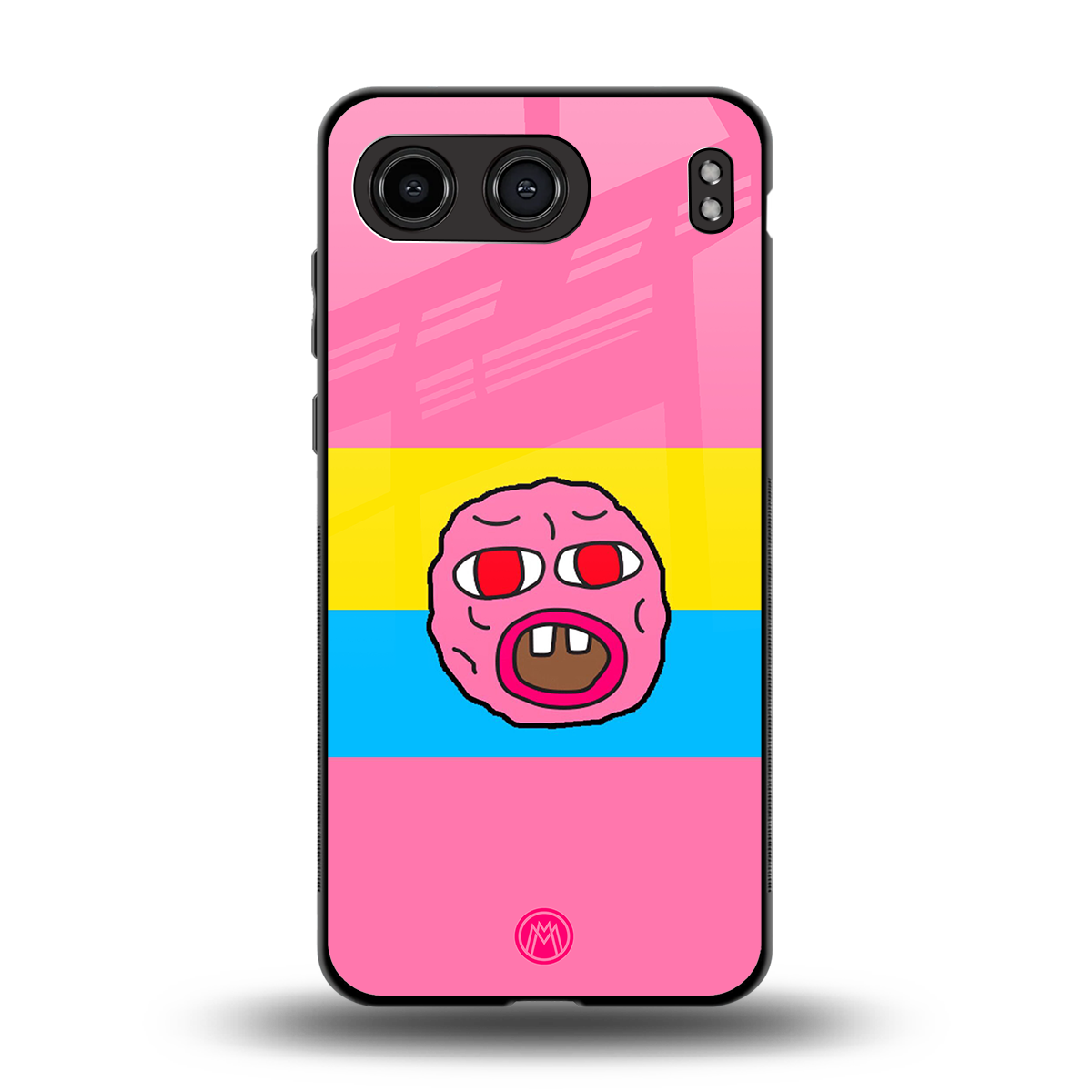 cherry bomb back phone cover | glass case for oneplus nord 4