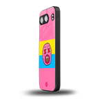 cherry bomb back phone cover | glass case for oneplus nord 4