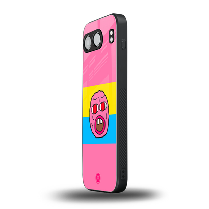 cherry bomb back phone cover | glass case for oneplus nord 4