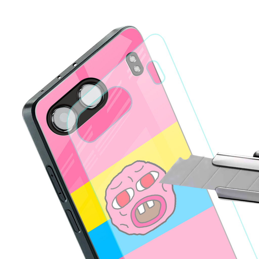 cherry bomb back phone cover | glass case for oneplus nord 4