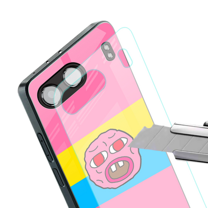 cherry bomb back phone cover | glass case for oneplus nord 4