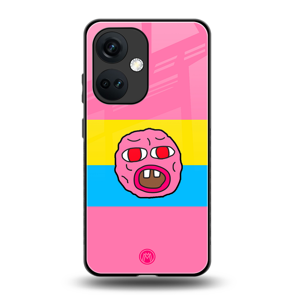 cherry bomb back phone cover | glass case for oneplus nord ce 3
