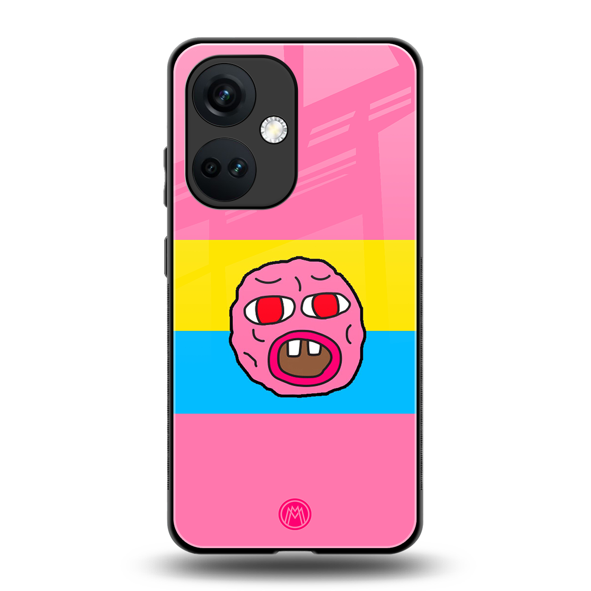 cherry bomb back phone cover | glass case for oneplus nord ce 3