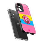 cherry bomb back phone cover | glass case for oneplus nord ce 3