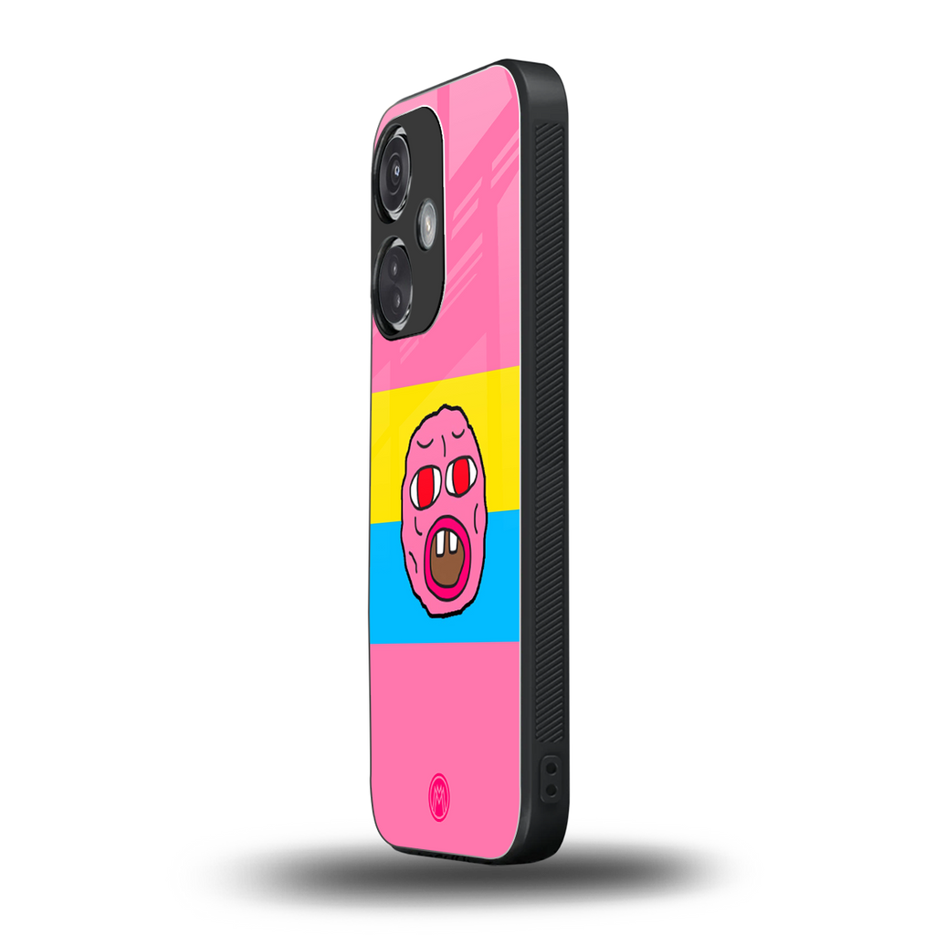 cherry bomb back phone cover | glass case for oneplus nord ce 3