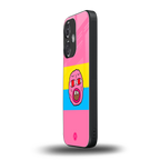 cherry bomb back phone cover | glass case for oneplus nord ce 3
