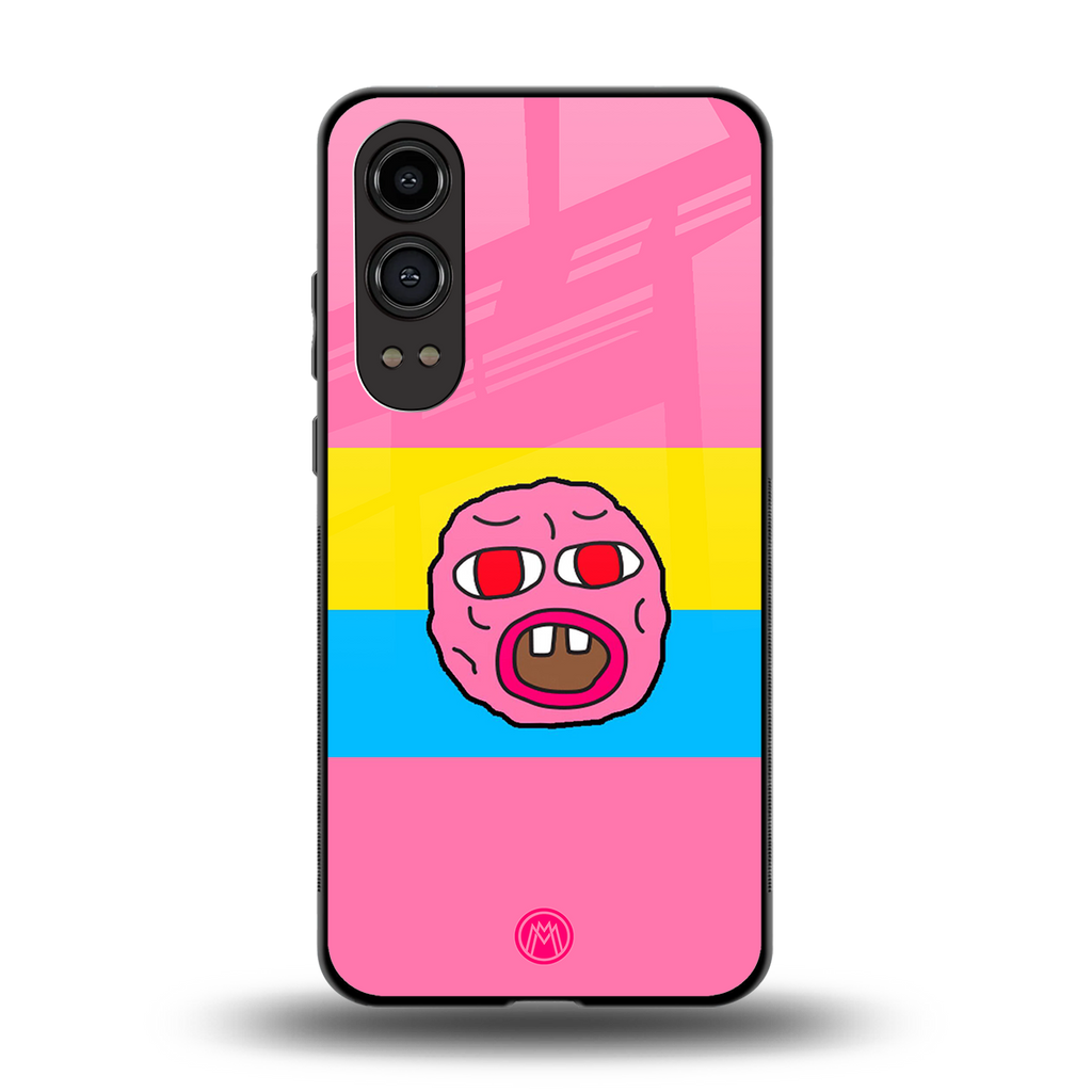 cherry bomb back phone cover | glass case for oneplus nord ce 4 lite