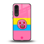 cherry bomb back phone cover | glass case for oneplus nord ce 4 lite