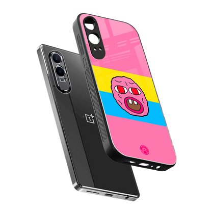 cherry bomb back phone cover | glass case for oneplus nord ce 4 lite