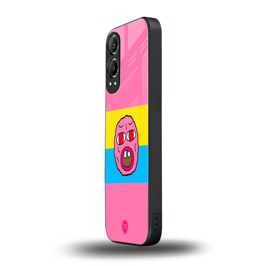cherry bomb back phone cover | glass case for oneplus nord ce 4 lite