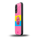 cherry bomb back phone cover | glass case for oneplus nord ce 4 lite