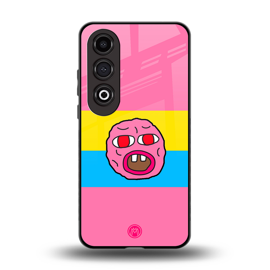 cherry bomb back phone cover | glass case for oneplus nord ce 4