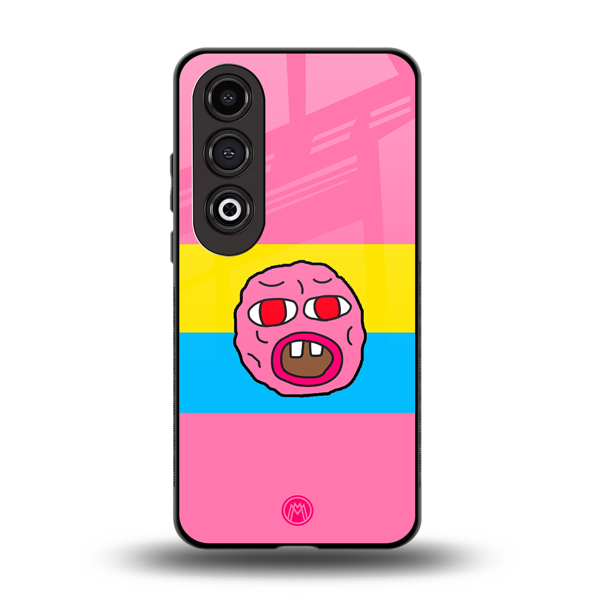 cherry bomb back phone cover | glass case for oneplus nord ce 4