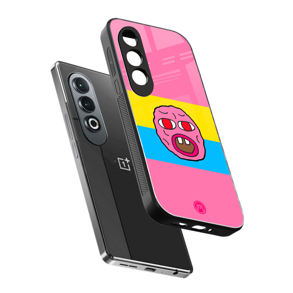 cherry bomb back phone cover | glass case for oneplus nord ce 4