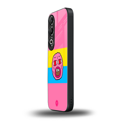 cherry bomb back phone cover | glass case for oneplus nord ce 4