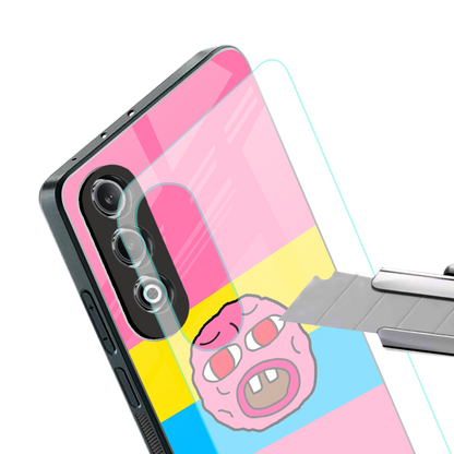 cherry bomb back phone cover | glass case for oneplus nord ce 4
