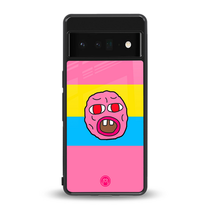 cherry bomb back phone cover | glass case for google pixel 6 pro