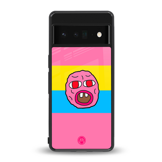 cherry bomb back phone cover | glass case for google pixel 6 pro