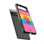 cherry bomb back phone cover | glass case for google pixel 6 pro