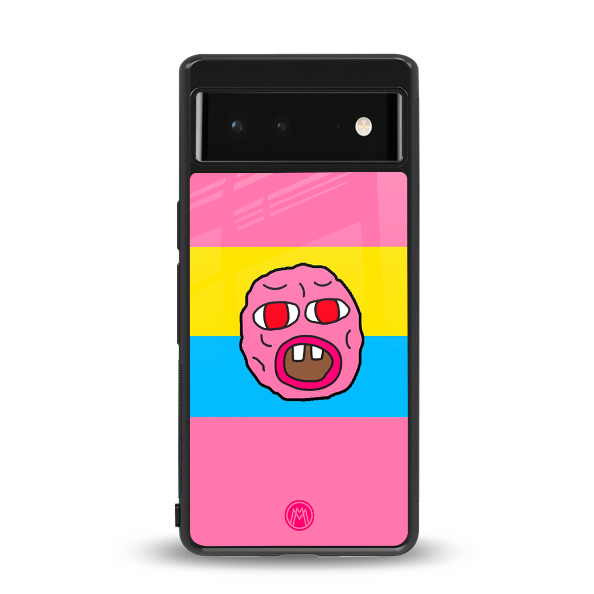 cherry bomb back phone cover | glass case for google pixel 6