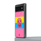 cherry bomb back phone cover | glass case for google pixel 6