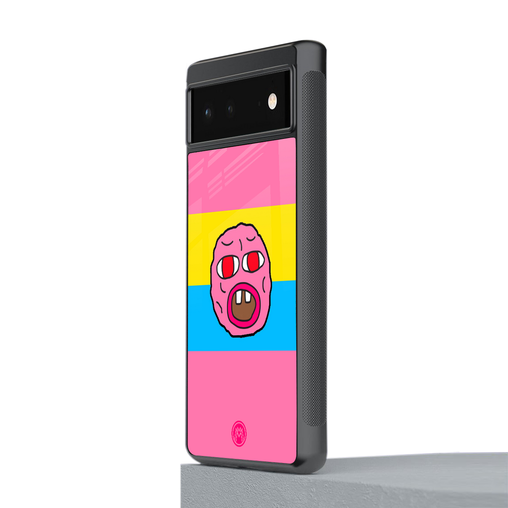 cherry bomb back phone cover | glass case for Google Pixel 6A