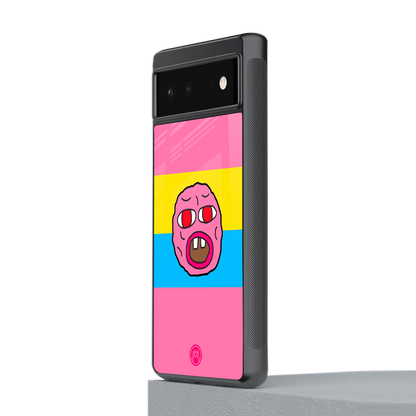 cherry bomb back phone cover | glass case for Google Pixel 6A