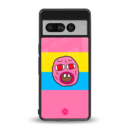 cherry bomb back phone cover | glass case for google pixel 7 pro