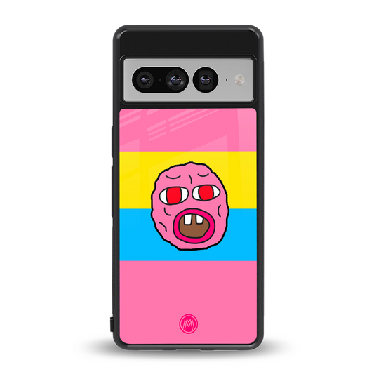 cherry bomb back phone cover | glass case for google pixel 7 pro
