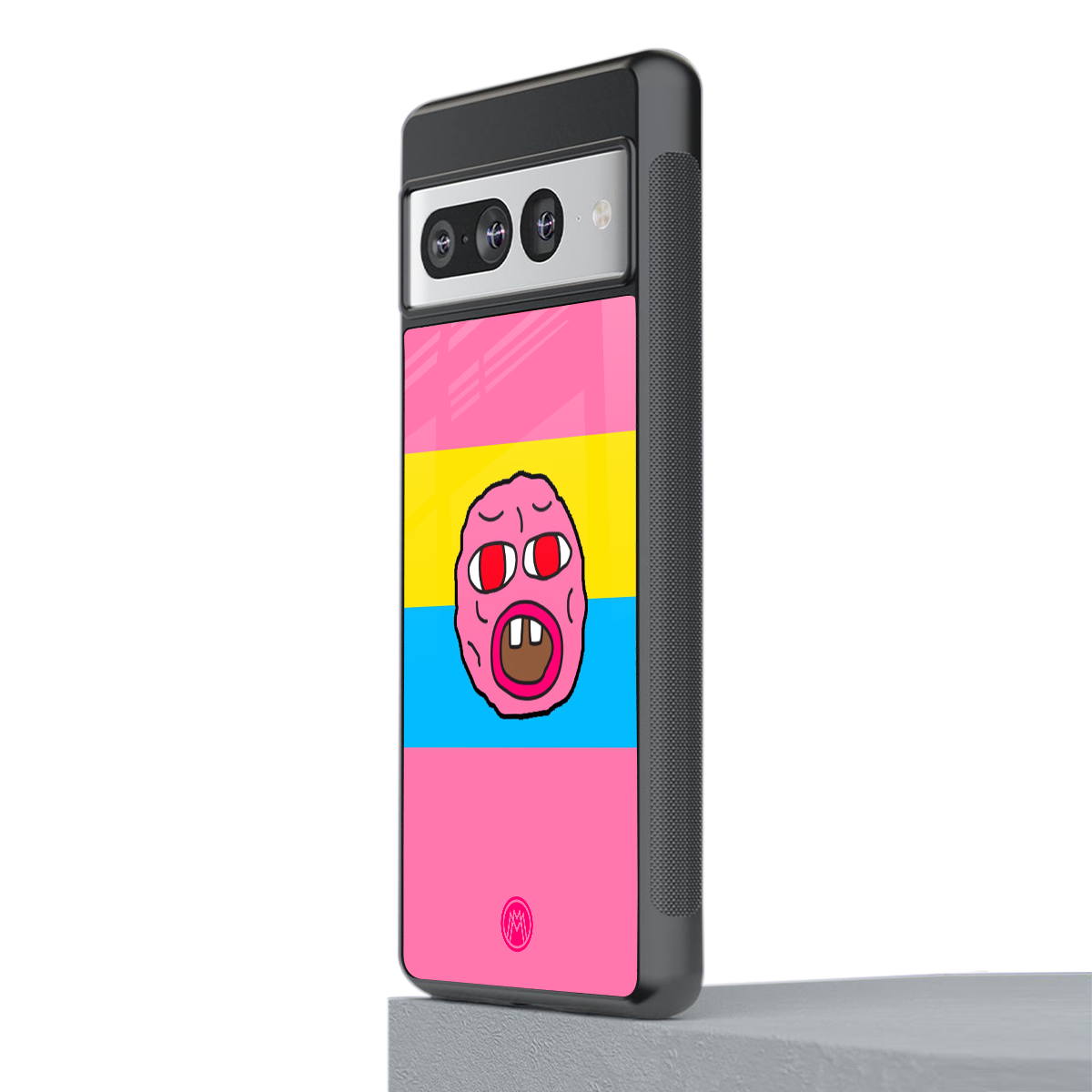 cherry bomb back phone cover | glass case for google pixel 7 pro