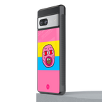 cherry bomb back phone cover | glass case for Google Pixel 7