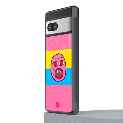 cherry bomb back phone cover | glass case for Google Pixel 7