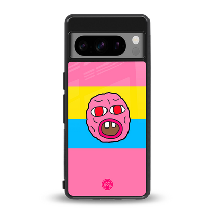 cherry bomb back phone cover | glass case for google pixel 8 pro