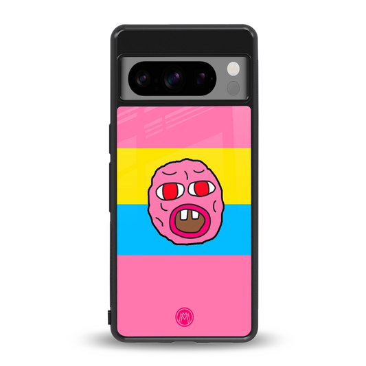 cherry bomb back phone cover | glass case for google pixel 8 pro