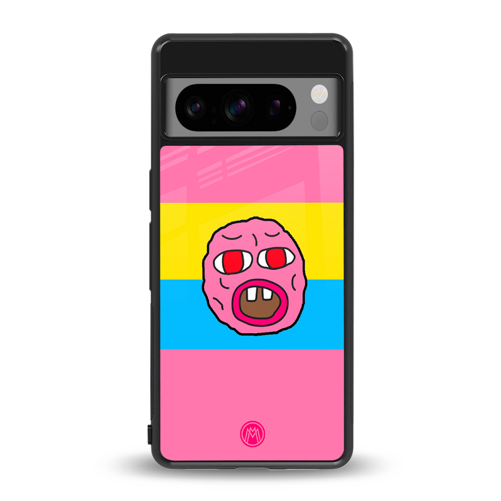 cherry bomb back phone cover | glass case for google pixel 8 pro