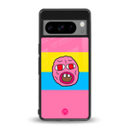 cherry bomb back phone cover | glass case for google pixel 8 pro