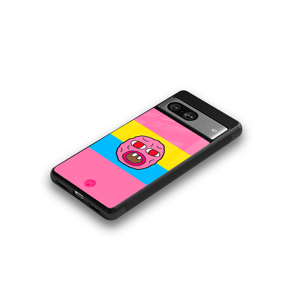 cherry bomb back phone cover | glass case for Google Pixel 8