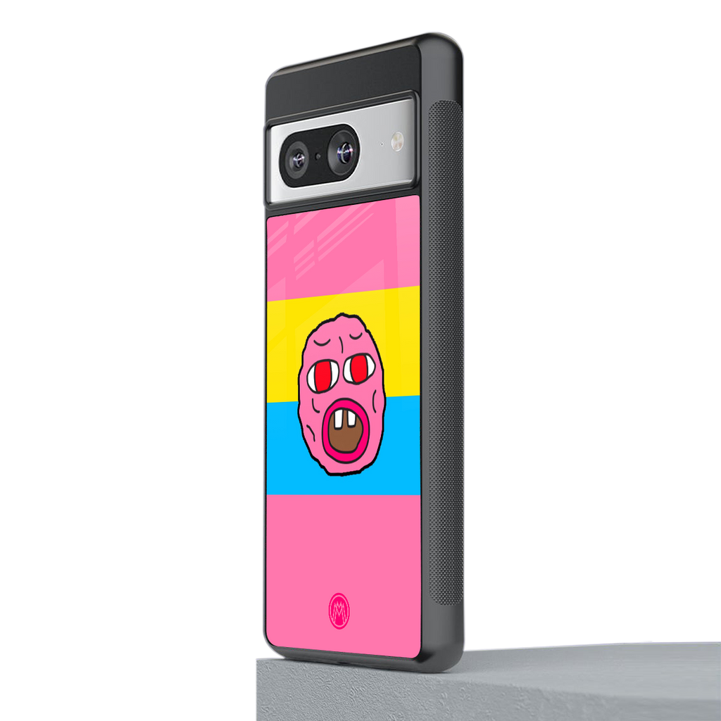 cherry bomb back phone cover | glass case for Google Pixel 8
