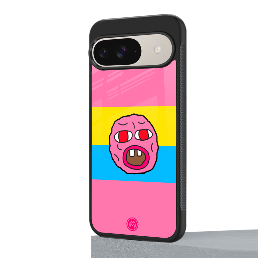 cherry bomb back phone cover | glass case for google pixel 9