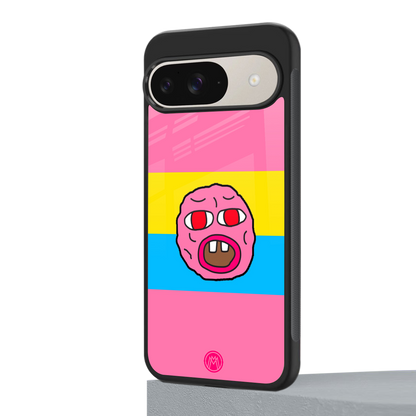 cherry bomb back phone cover | glass case for google pixel 9