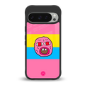 cherry bomb back phone cover | glass case for google pixel 9 pro xl