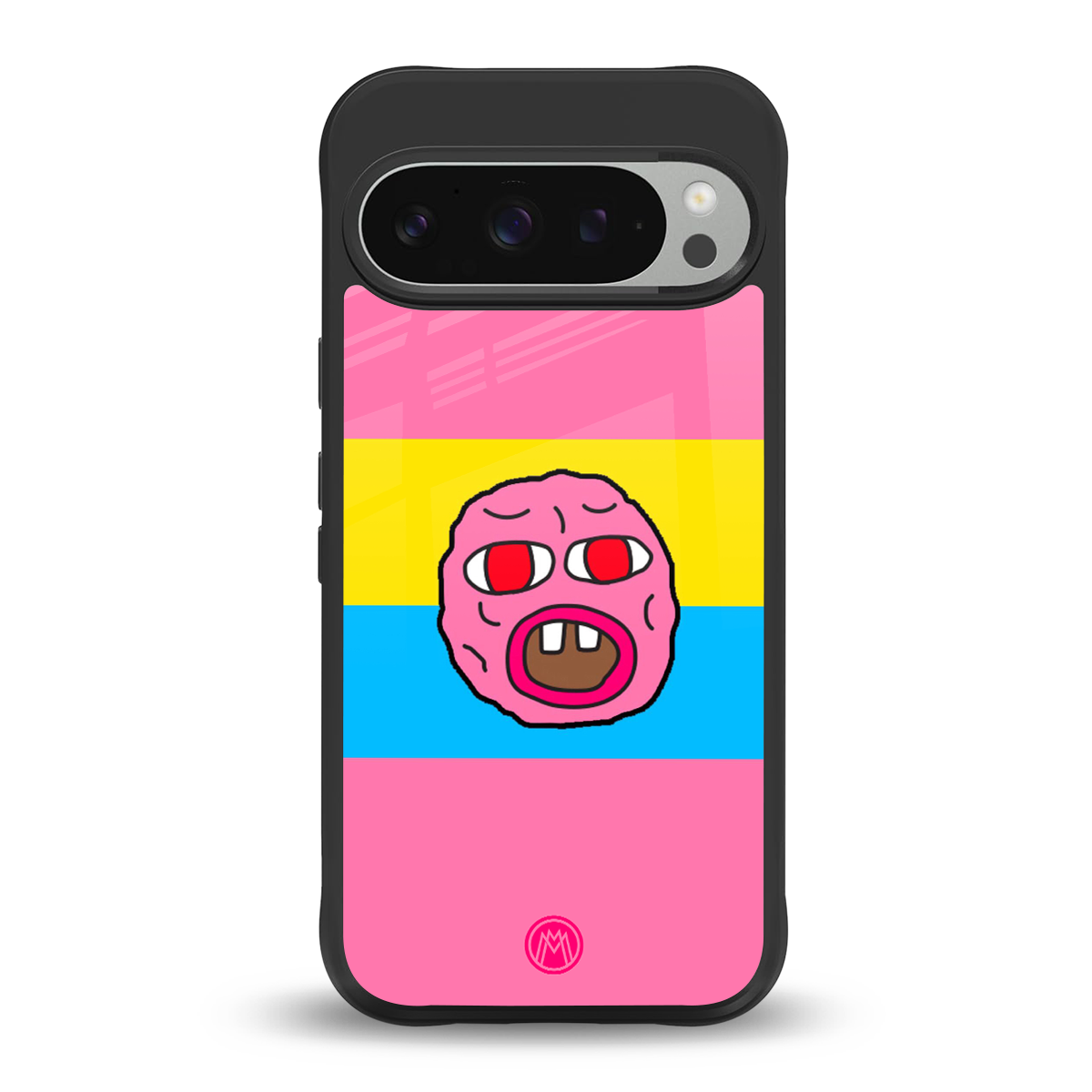cherry bomb back phone cover | glass case for google pixel 9 pro xl