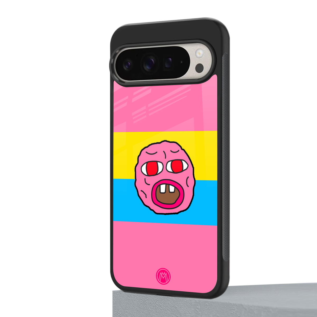 cherry bomb back phone cover | glass case for google pixel 9 pro xl