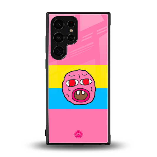 cherry bomb back phone cover | glass case for samsung galaxy s24 ultra