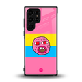 cherry bomb back phone cover | glass case for samsung galaxy s23 ultra