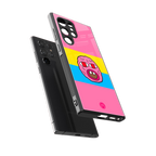 cherry bomb back phone cover | glass case for samsung galaxy s24 ultra